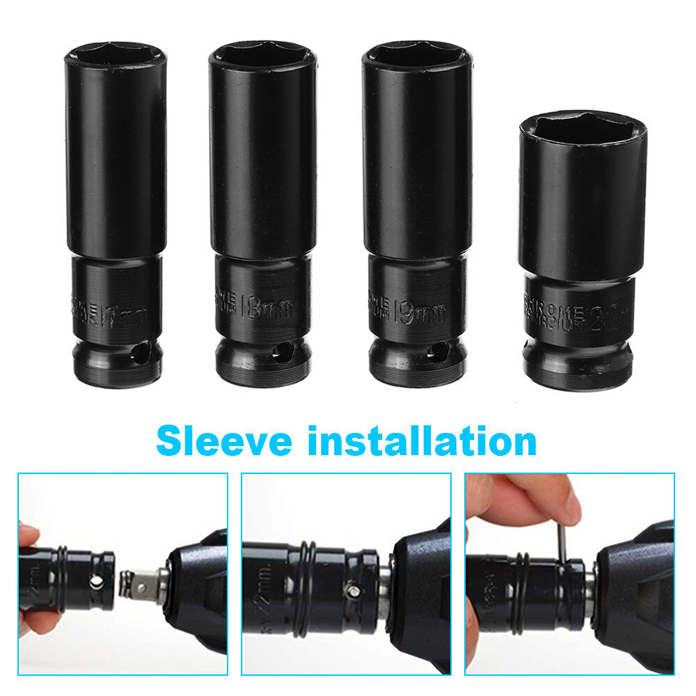 1 2 Cordless Impact Wrench Driver Brushless Rattle Gun For 18V Battery - Image 6