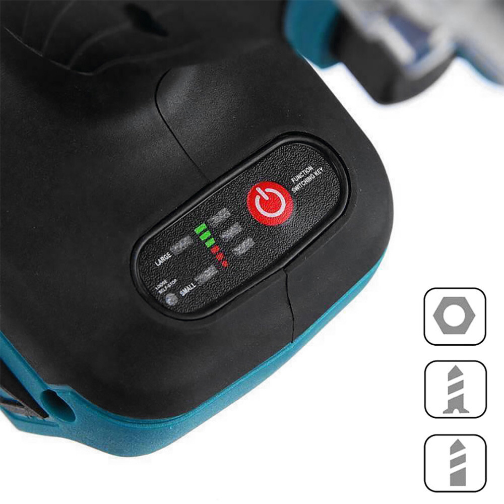 1 2 Cordless Impact Wrench Driver Brushless Rattle Gun For 18V Battery - Image 9
