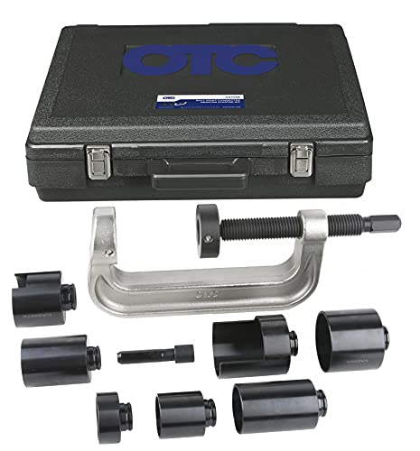 OTC CA7149 Ball Joint Connected Adapter Starter Kit - Includes Extra Large C-Frame and 7 Cups and Adapters for More Than 230 Vehicle Applications - Image 2