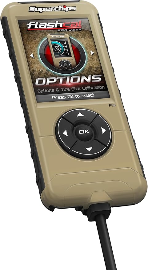 Superchips Flashcal 3571 - In-Cab Tuner for Jeep Wrangler JK